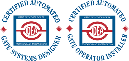 Gate system designer Certificate